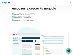 'easylex.com' screenshot