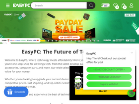 'easypc.com.ph' screenshot