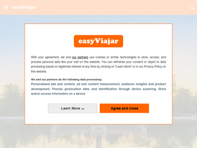'easyviajar.com' screenshot