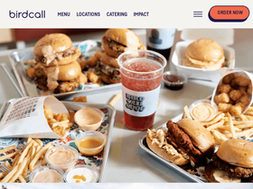 'eatbirdcall.com' screenshot