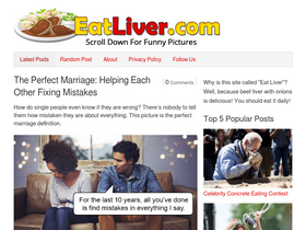 'eatliver.com' screenshot