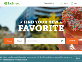 'eatstreet.com' screenshot