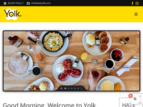 'eatyolk.com' screenshot
