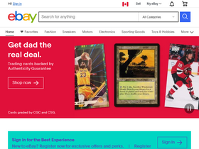'ebay.ca' screenshot