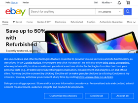 'ebay.co.uk' screenshot
