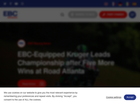'ebcbrakes.com' screenshot