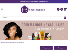 'ebcosmetique.com' screenshot