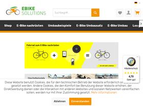 'ebike-solutions.com' screenshot