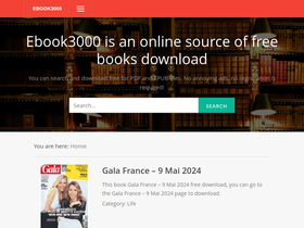 'ebook3000.com' screenshot