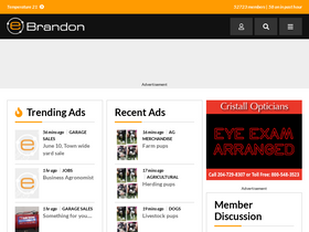 'ebrandon.ca' screenshot