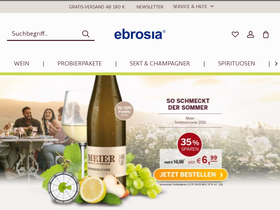'ebrosia.de' screenshot