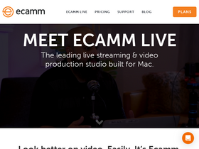 'ecamm.com' screenshot