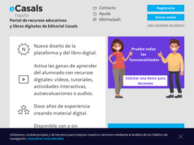 'ecasals.net' screenshot