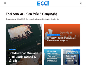 'ecci.com.vn' screenshot