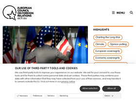 'ecfr.eu' screenshot