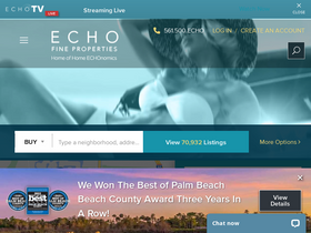 'echofineproperties.com' screenshot