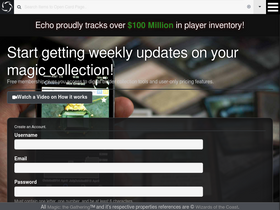 'echomtg.com' screenshot
