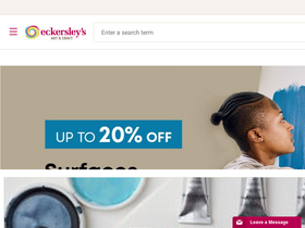'eckersleys.com.au' screenshot