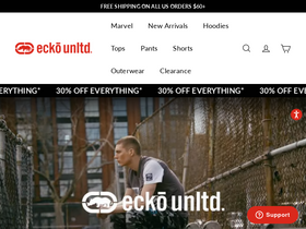 'ecko.com' screenshot