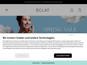 'eclat.de' screenshot