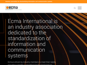 'ecma-international.org' screenshot