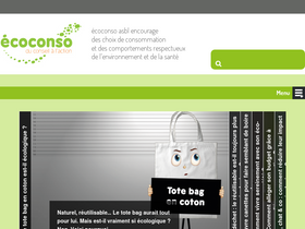 'ecoconso.be' screenshot