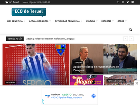 'ecodeteruel.tv' screenshot