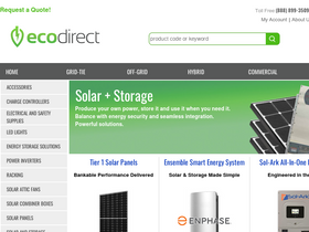 'ecodirect.com' screenshot