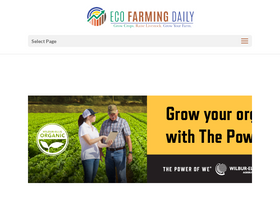 'ecofarmingdaily.com' screenshot