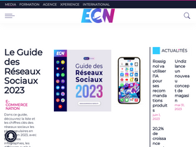 'ecommerce-nation.fr' screenshot