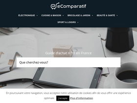 'ecomparatif.fr' screenshot