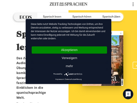 'ecos-online.de' screenshot