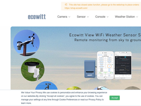 'ecowitt.com' screenshot