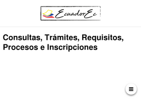 'ecuadorec.com' screenshot