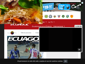'ecuagol.com' screenshot