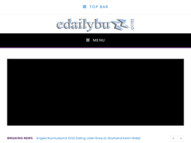 'edailybuzz.com' screenshot