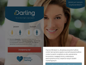 'edarling.pl' screenshot