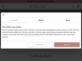 'edblad.com' screenshot