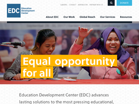 'edc.org' screenshot