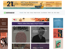 'edebiyathaber.net' screenshot
