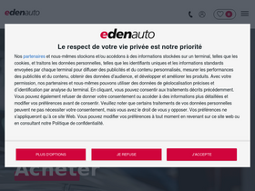 'edenauto.com' screenshot