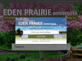 'edenprairie.org' screenshot