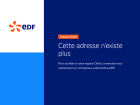 'edfentreprises.fr' screenshot