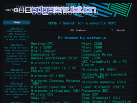 'edgeemu.net' screenshot