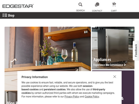 'edgestar.com' screenshot