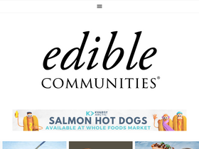 'ediblecommunities.com' screenshot