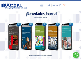 'edicionesjournal.com' screenshot