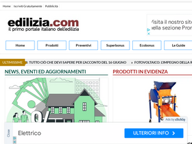 'edilizia.com' screenshot