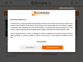 'edimark.fr' screenshot