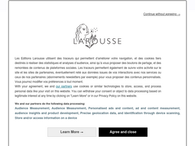 'editions-larousse.fr' screenshot